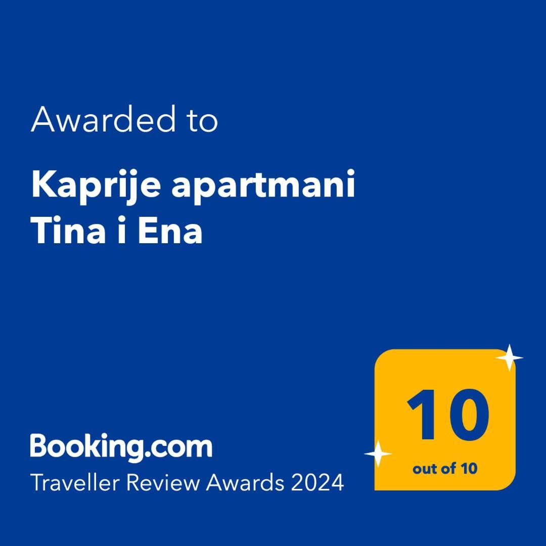 Kaprije Apartmani Tina I Ena Eksteriør billede